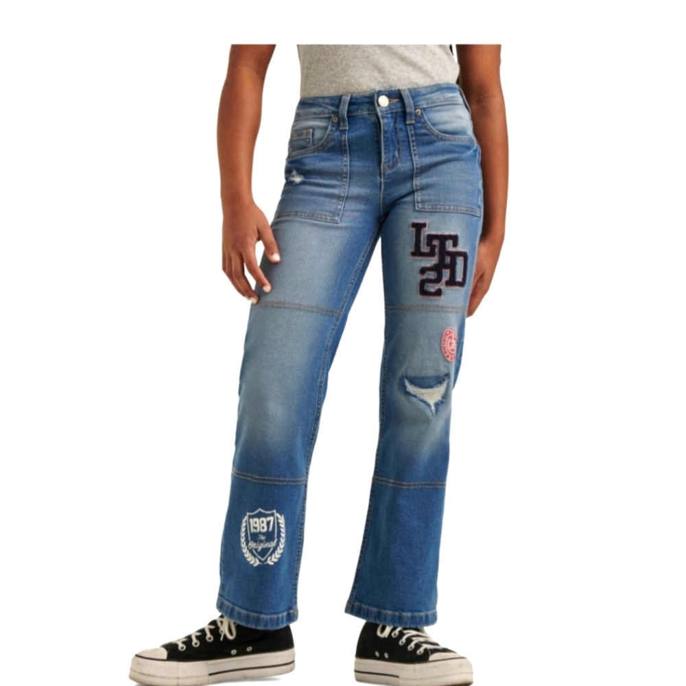 NWT Girl's Size 12 Blue Cotton The Limited Too Jeans